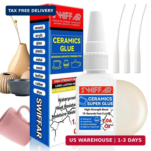 Food safe ceramic glue clear - food,