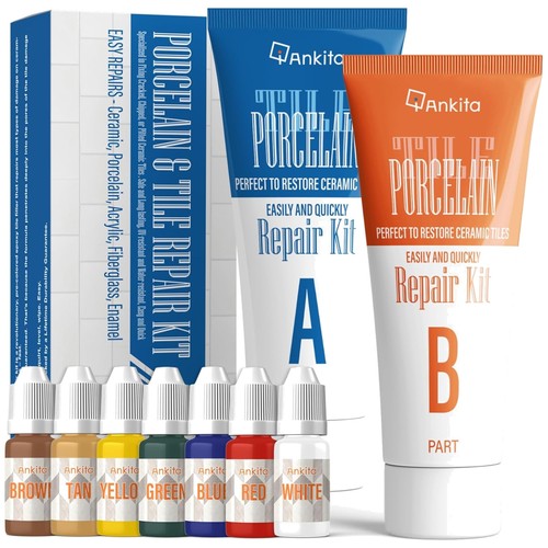 Porcelain tile chip repair - chip, kit