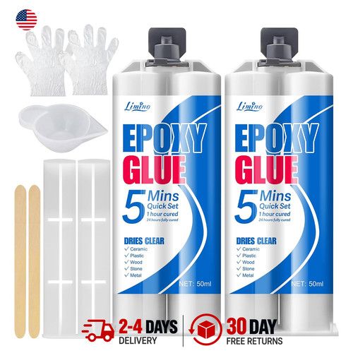 Epoxy glue fast repair - repair, clear