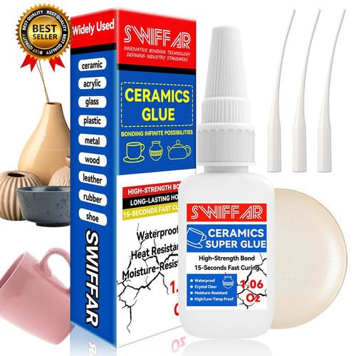 Ceramic glue clear super - glue,,