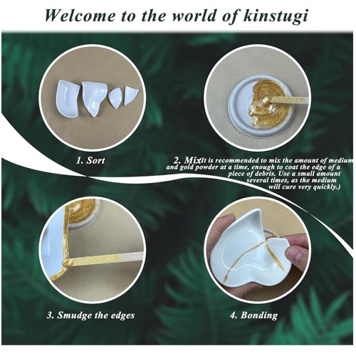 Kintsugi kit for pottery - kintsugi,