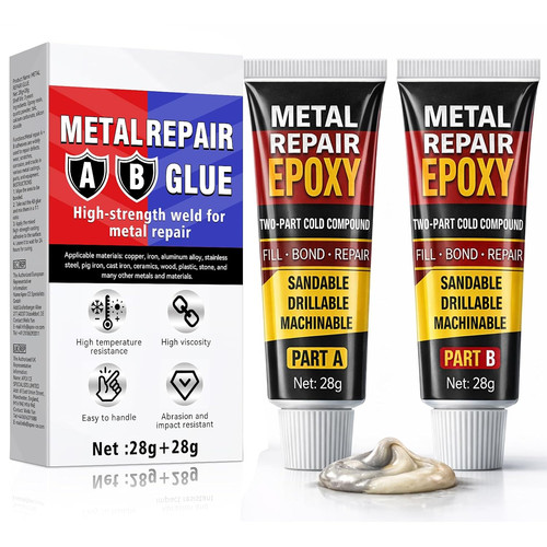 Metal glue part - metal,
