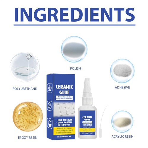 30ml pottery glue repair - pottery,
