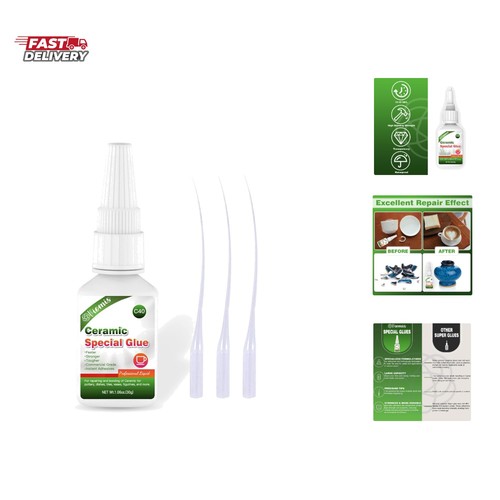 30g ceramic glue instant - 30g, glue,