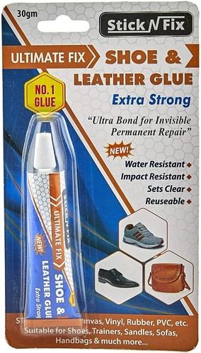 Shoe leather glue invisible - shoe,
